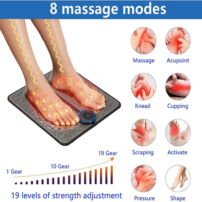 EMS Foot Massager Mat — Relief for Tired, Aching Feet