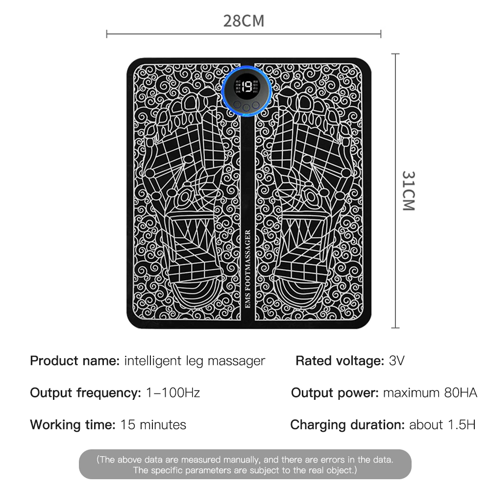 EMS Foot Massager Mat — Relief for Tired, Aching Feet