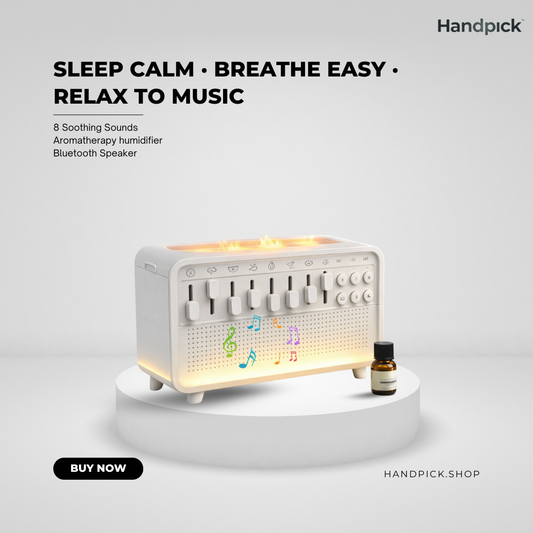 3-in-1 White Noise Bluetooth Speaker & Humidifier